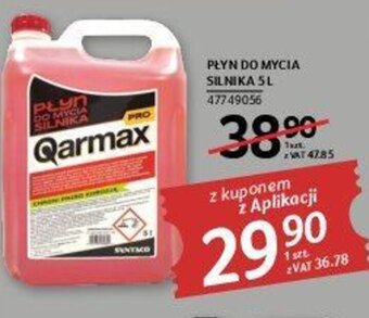 Selgros Qarmax płyn do mycia silnika 5l oferta