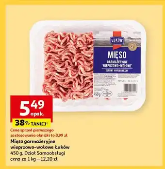 Auchan Mięso mielone wieprzowo - wołowe oferta