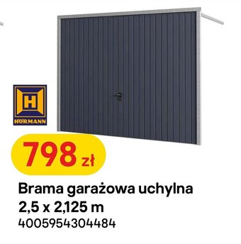 Brama garażowa uchylna