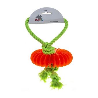 AquaelZOO Comfy zabawka robbi snacky kółko pomarańczowe + sznur oferta