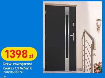 Castorama Drzwi zewnętrzne Kaukaz oferta