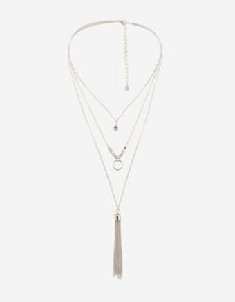 Takko Fashion Dział damski naszyjnik - ozdobne kamyki oferta