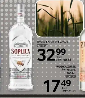 Selgros Wódka Soplica 1l oferta