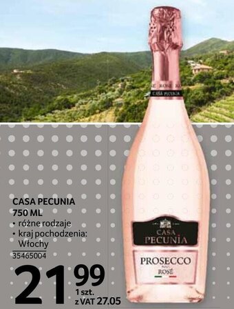 Selgros Casa Pecunia Prosecco 750ml oferta