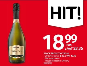 Stock Prosecco 750ml