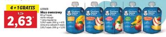 Lidl Deserek jabłko mango gerber natual for baby oferta
