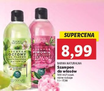 Lidl Szampon do włosów octowy barwa naturalna oferta