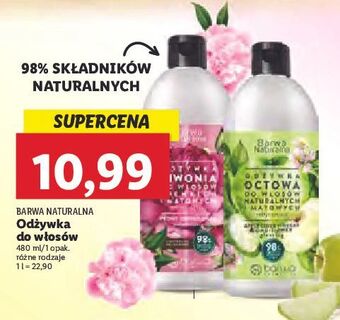 Lidl Odżywka octowa barwa naturalna oferta