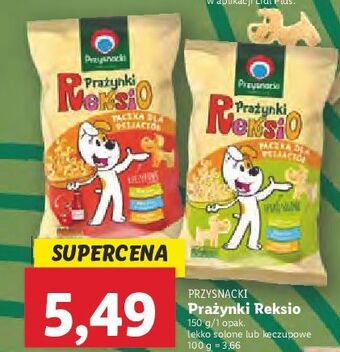Lidl Prażynki reksio ketchup przysnacki oferta