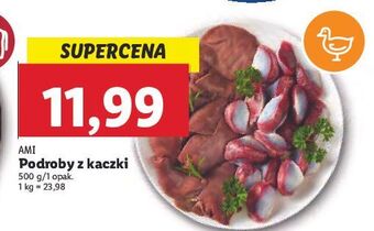 Lidl Podroby z kaczki ami oferta