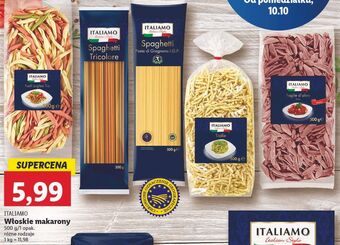 Lidl Makaron trofie italiamo oferta