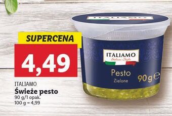 Lidl Pesto zielone italiamo oferta