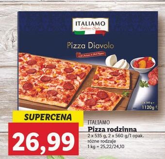 Lidl Pizza diavolo italiamo oferta