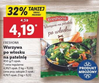 Lidl Warzywa na patelnię po włosku freshona oferta