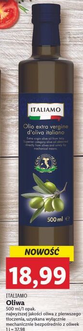 Lidl Oliwa z oliwek extra vergine italiamo oferta