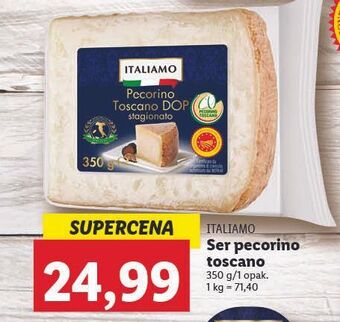 Lidl Ser pecorino toscano italiamo oferta