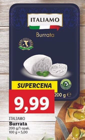 Lidl Ser burrata italiamo oferta