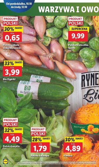 Lidl Bazylia oferta