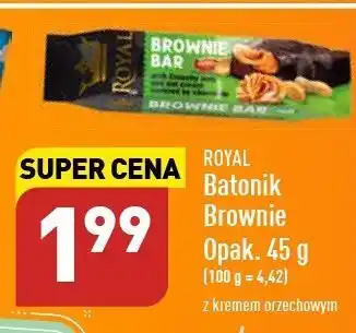 ALDI Baton brownie royal oferta