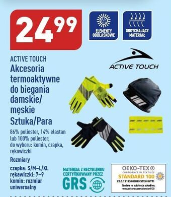 ALDI Czapka męska active touch oferta