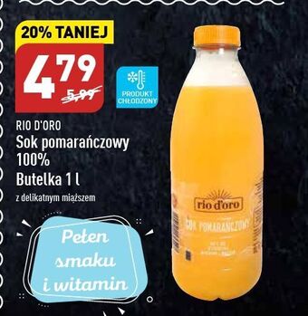 ALDI Sok pomarańczowy rio d'oro oferta