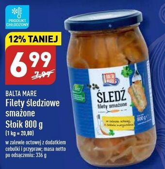 ALDI Filety śledziowe smażone balta mare oferta