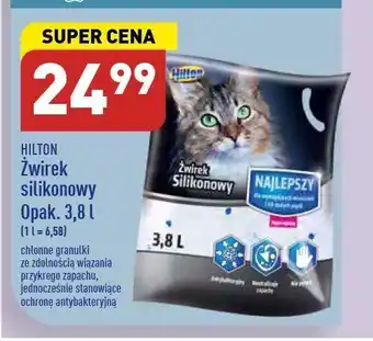 ALDI Żwirek silikonowy dla kota hilton oferta