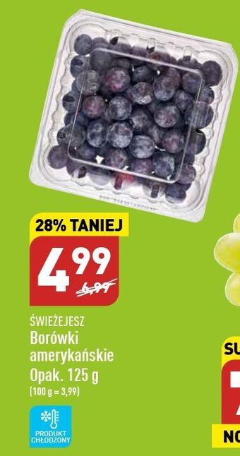 ALDI Borówka amerykańska świeże jesz oferta