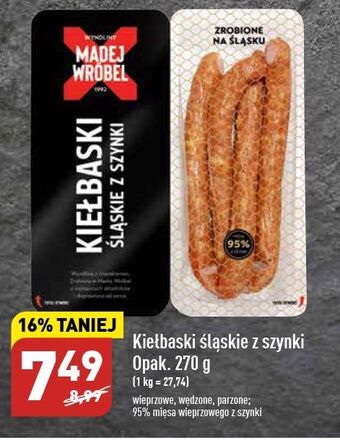 Kiełbasa śląska z szynki madej & wróbel