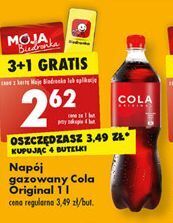 Biedronka Napój cola original oferta