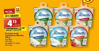 Biedronka Serek jogurtowy hochland almette oferta