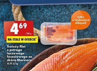 Biedronka Pstrąg tęczowo-łososiowy filet marinero oferta