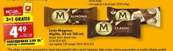 Biedronka Lód almond algida magnum oferta