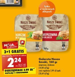 Biedronka Wieprzowina w galarecie nasze smaki oferta