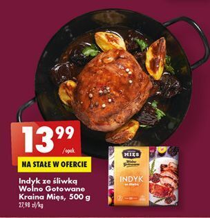 Biedronka Indyk ze śliwką wolno gotowane kraina mięs oferta