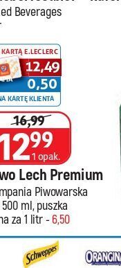 E.Leclerc Piwo zwierzyniec pils oferta