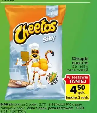 Carrefour Express Chrupki salty cheetos oferta