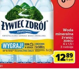 Globi Woda niegazowana żywiec zdrój oferta