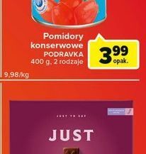 Globi Pomidory całe bez skórki podravka oferta
