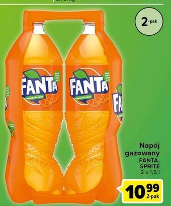 Carrefour Express Napój pomarańczowy fanta oferta