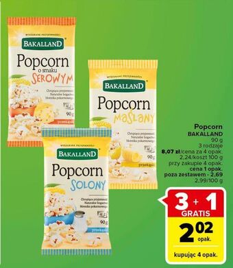 Carrefour Express Popcorn serowy bakalland oferta