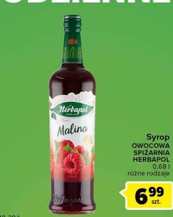 Carrefour Express Syrop malina herbapol oferta