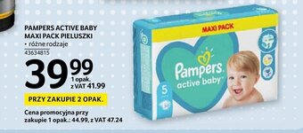 Selgros Pampers Active Baby Maxi pack pieluszki oferta