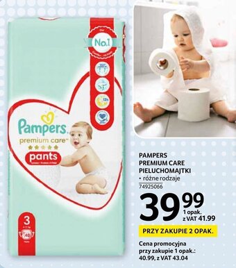 Selgros Pampers Premium Care pieluchomajtki oferta
