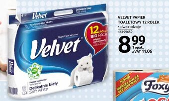 Selgros Velvet papier toaletowy 12 rolek oferta