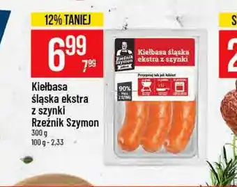 Polomarket Kiełbasa śląska ekstra z szynki 300g oferta