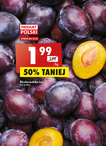 Biedronka Śliwki oferta