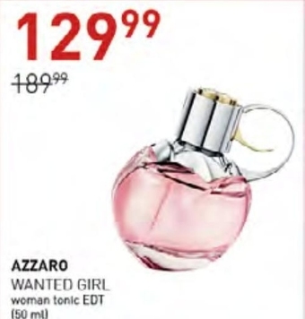 Jawa Drogerie Woda toaletowa dla kobiet azzaro oferta