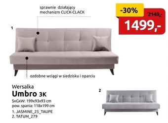 Black Red White Wersalka oferta