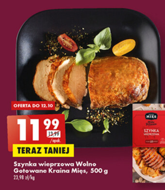 Biedronka Szynka kraina mięs oferta
